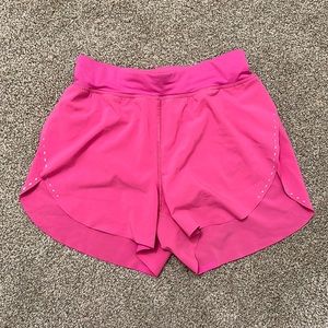 Sonic pink lululemon Find Your Pace High-Rise Lined Short 3"